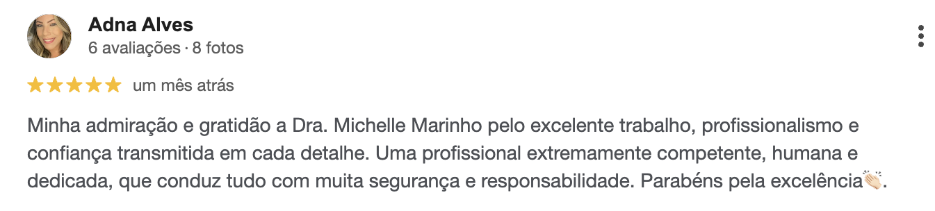 Avaliação de cliente 8